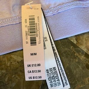 Victorias Secret Thong, size medium, color lilac